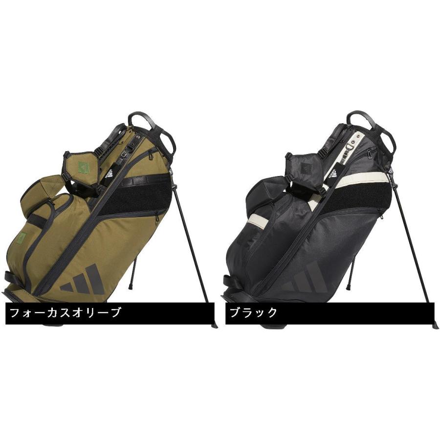 adidas（アディダス） 軽量バーサタイル スタンドキャディバッグ : GDO