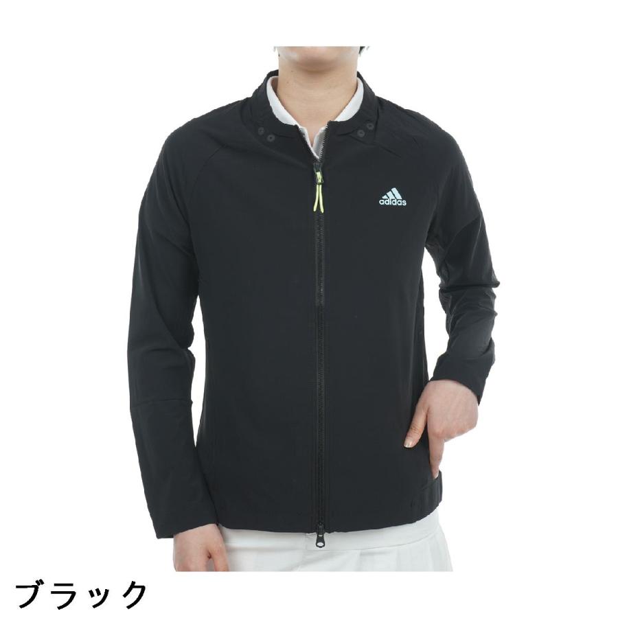 アディダス Adidas HEAT.RDY ストレッチ クルーネックフルジップジャケット レディス｜gdoshop｜04