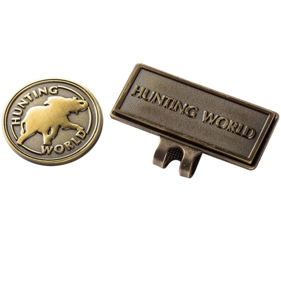 ハンティングワールド HUNTING WORLD クリップマーカー : GDOゴルフ