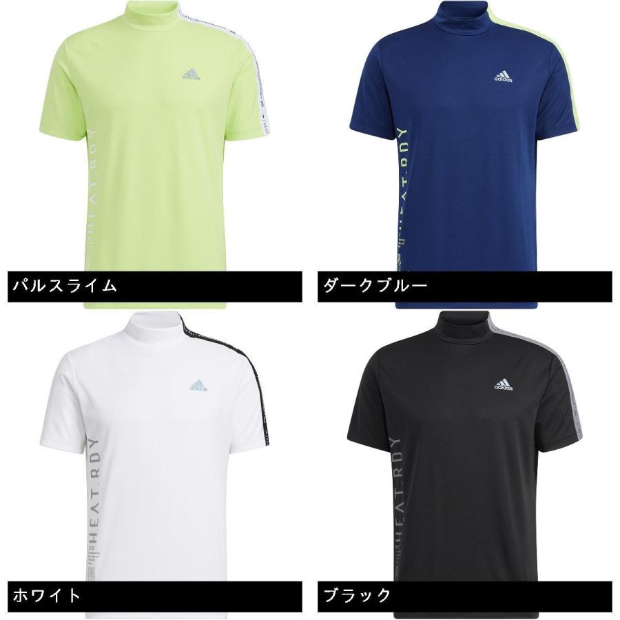 アディダス Adidas HEAT.RDY ワーディング 半袖モックネックシャツ｜gdoshop｜02