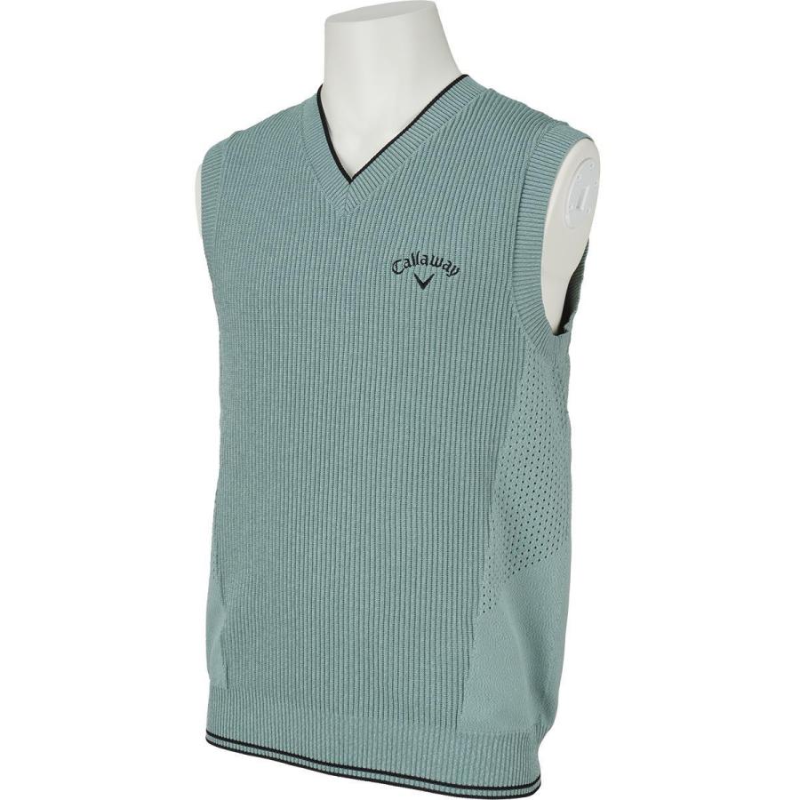 上品なスタイル キャロウェイゴルフ Callaway Golf ホールガーメント ニットベスト ゴルフウェア メンズ 春夏