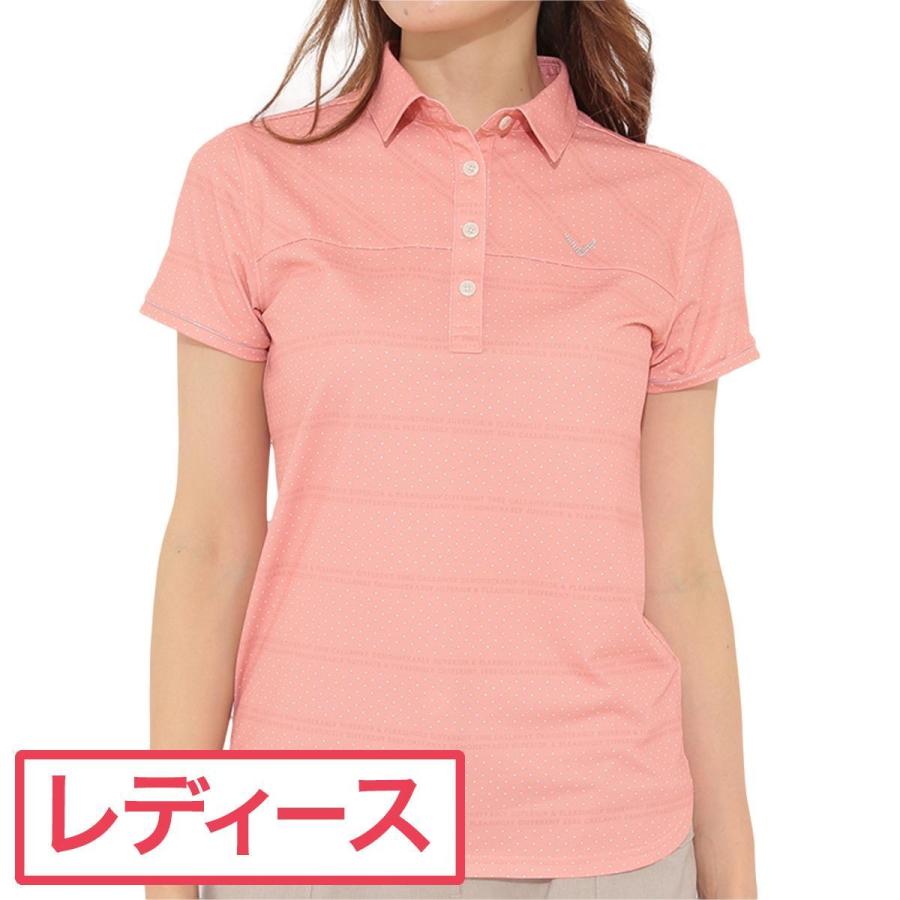 キャロウェイゴルフ 半袖ポロシャツ Callaway スポーツ Red レディースウエア Label 半袖ポロシャツ レディス Gdoゴルフショップ