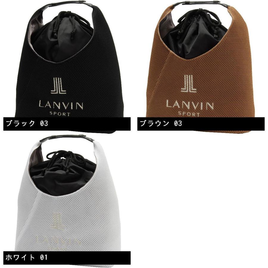LANVIN - 【新品タグ付】LANVIN SPORT♡メッシュホーボーシェイプカートバッグ ランバン スポール LANVIN SPORT メッシュホーボーシェイプ カート