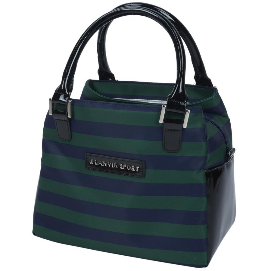ランバンスポール LANVINSPORT ストライプ カートバッグ トートバッグ ランバン スポール LANVIN SPORT ストライプ カートバッグ : GDO