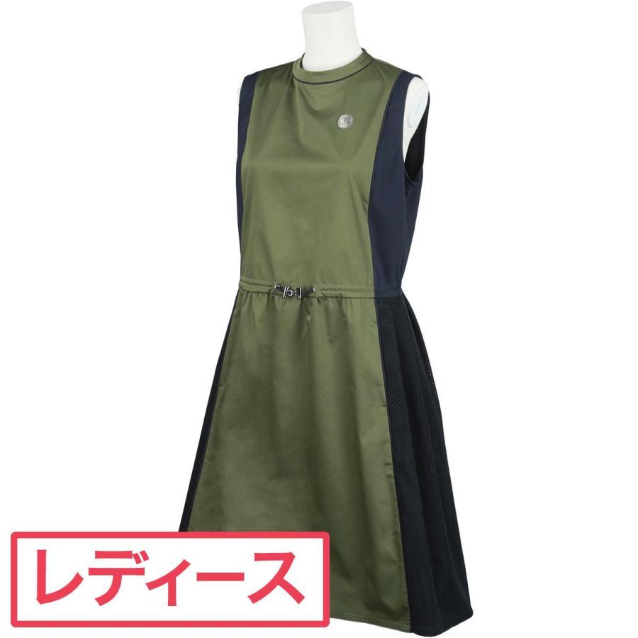 ランバン スポール LANVIN SPORT 異素材ハイブリッド ワンピース 