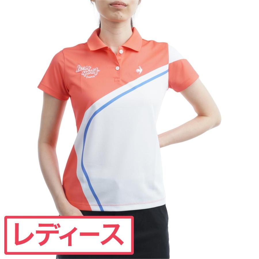 ルコックゴルフ Le Coq Sportif Golf バイカラー半袖ポロシャツ レディス 評判