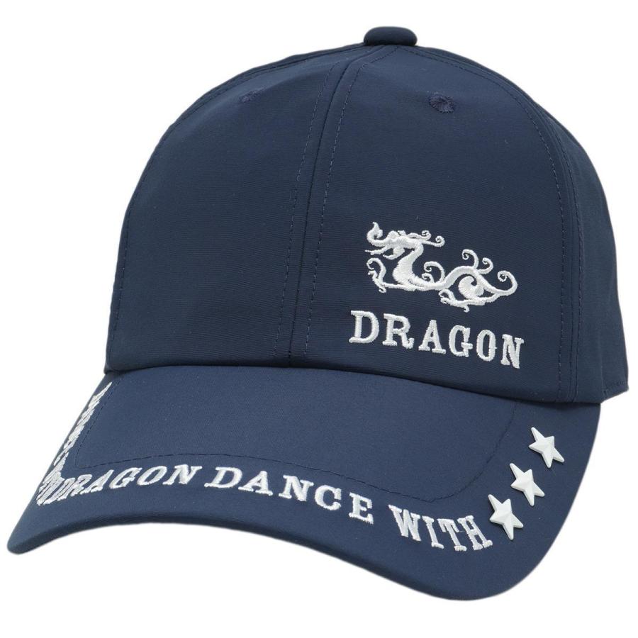 ダンスウィズドラゴン Dance With Dragon ロゴ ズタッズキャップ ゴルフウェア キャップ ゴルフ