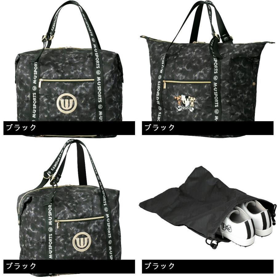 MU SPORTS 大理石柄 ゴルフボストンバッグトートバックミエコウエサコ MU SPORTS 大理石柄 ゴルフボストンバッグトートバックミエコ