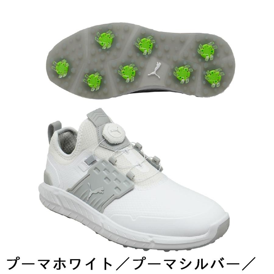 【未使用】PUMA イグナイトARTICULATEディスク ホワイト PUMA（プーマ） イグナイト ARTICULATE ディスクシューズ : GDOゴルフ
