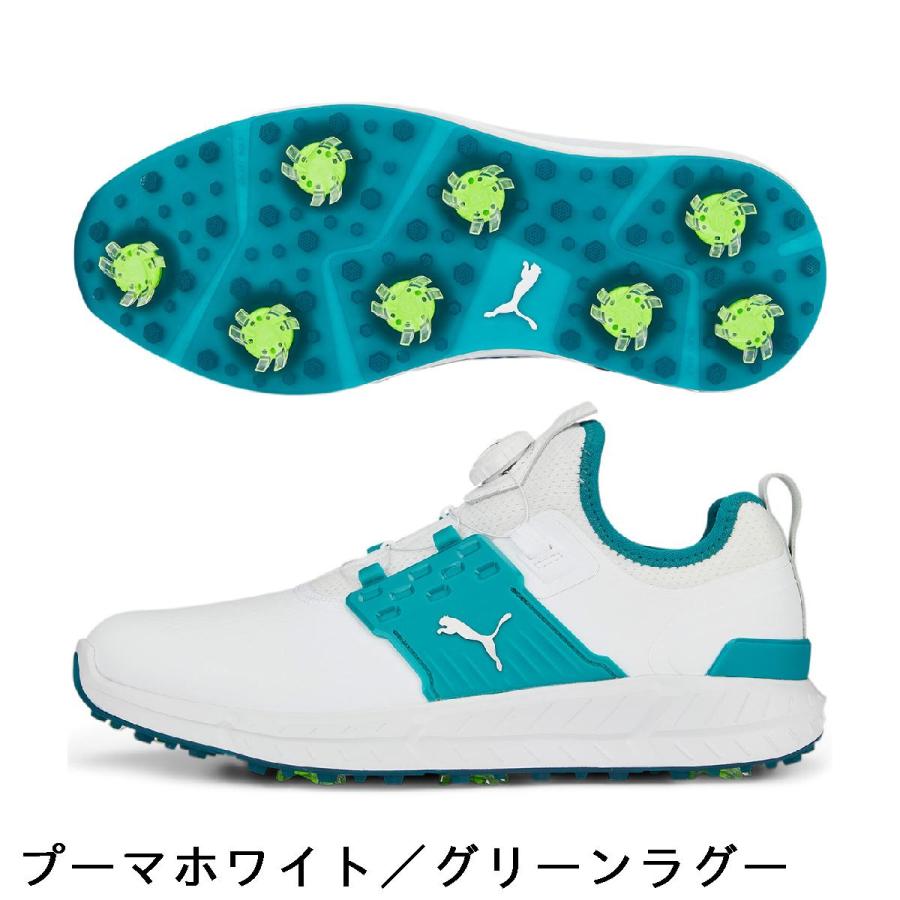 【未使用】PUMA イグナイトARTICULATEディスク ホワイト PUMA（プーマ） イグナイト ARTICULATE ディスクシューズ : GDOゴルフ