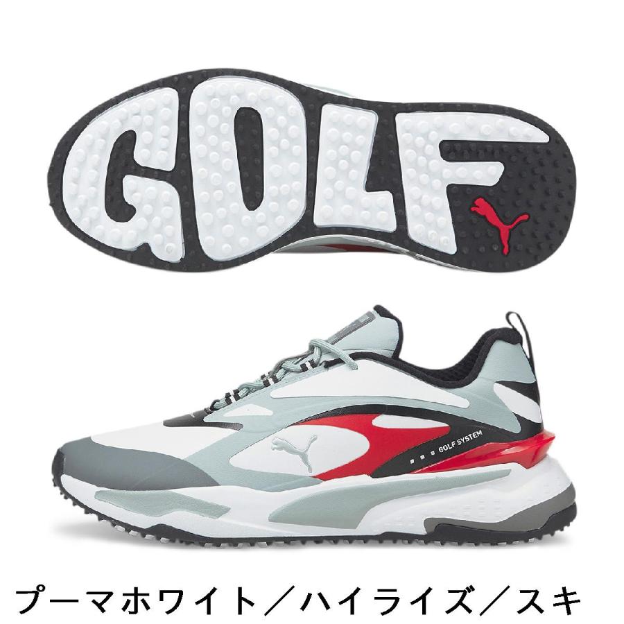 PUMA ゴルフシューズ GSファスト 27cm 白赤 新品 PUMA ゴルフシューズ GSファスト 27cm 白赤 新品｜Yahoo!フリマ
