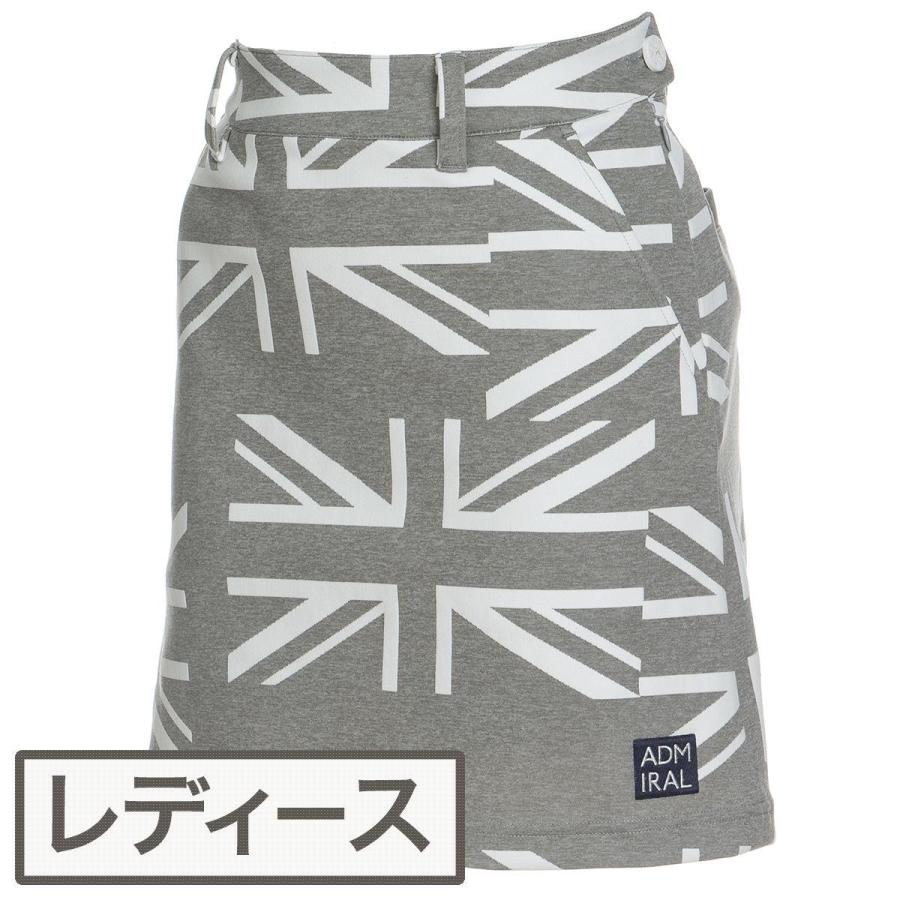 Admiral - coco 中古 アドミラルゴルフ Admiral Golf レディース スカート M グレー ユニオンジャック柄 Admiral - coco 中古 アドミラルゴルフ Admiral Golf レディース