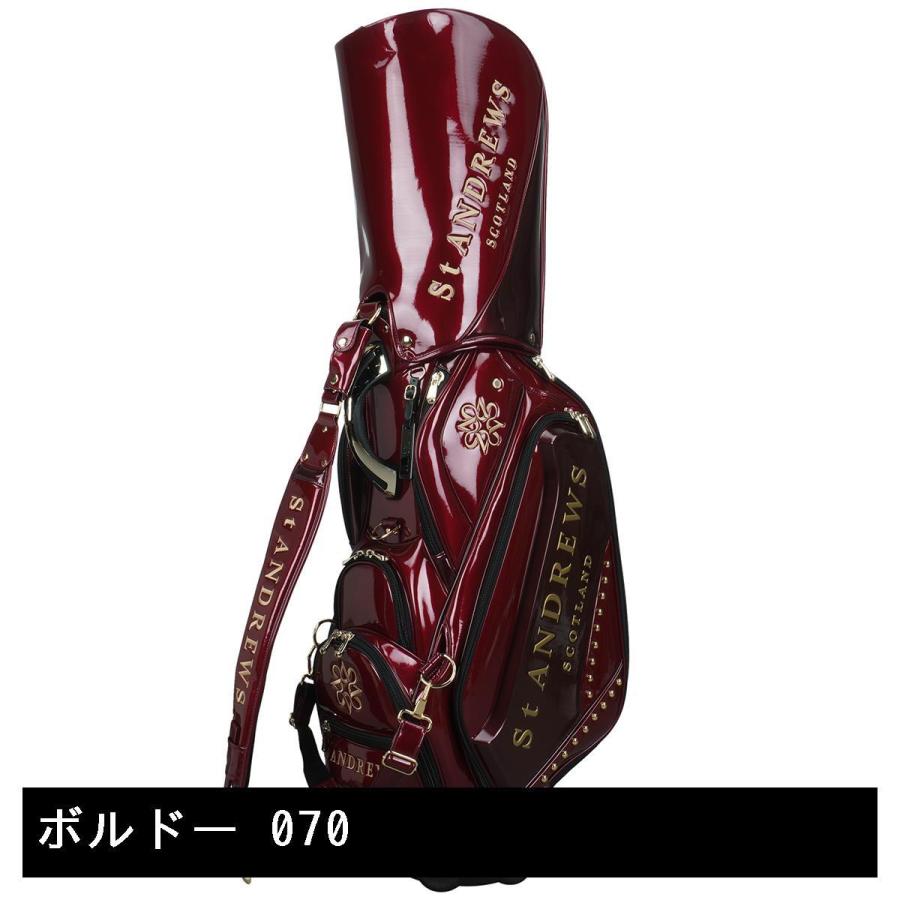 セント・アンドリュース St ANDREWS エナメル キャディバッグ : GDO