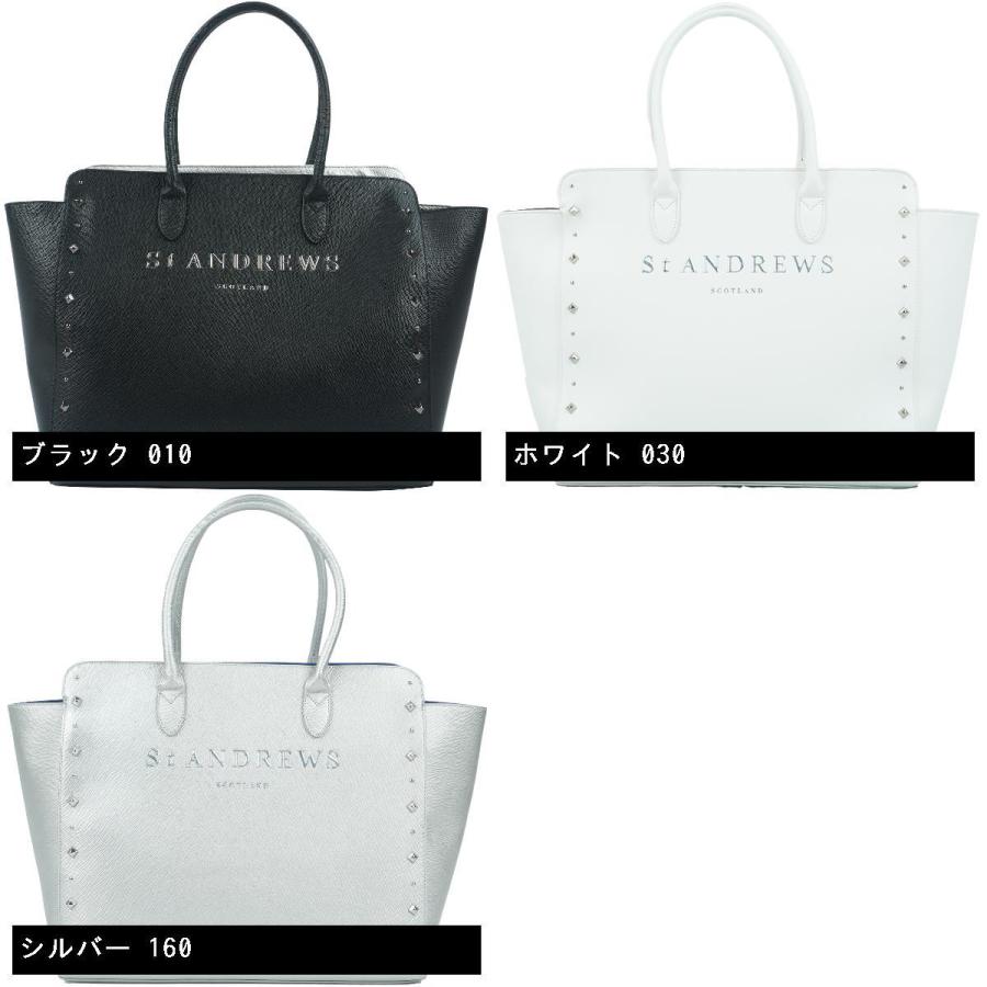 セント・アンドリュース St ANDREWS ロゴスタッズ トートバッグ : GDO