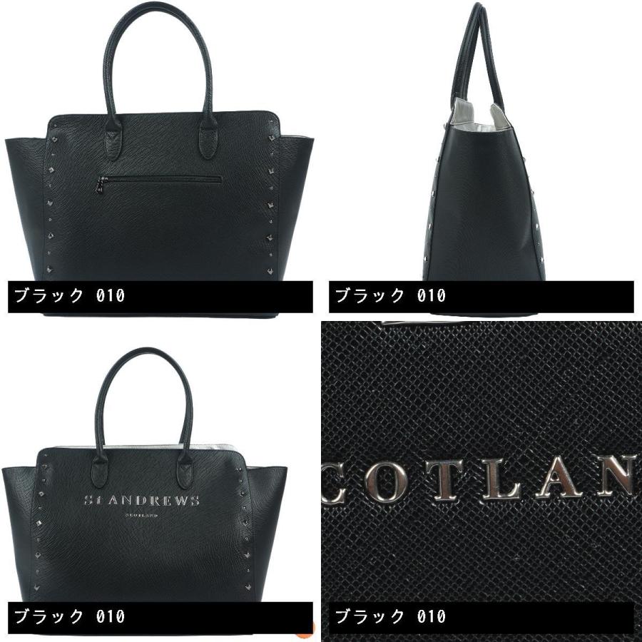 セント・アンドリュース St ANDREWS ロゴスタッズ トートバッグ : GDO
