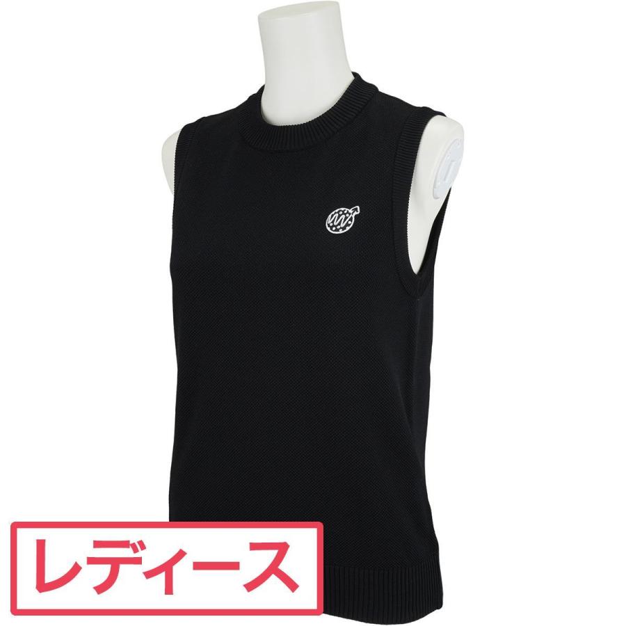 Bull&Bull クルーネックニットベスト レディース
