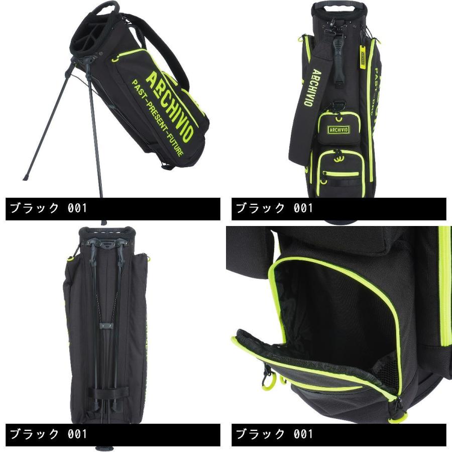 ★新品【ARCHIVIO】アルチビオ スタンド式 キャディーバッグ軽量推薦必見 archivio アルチビオ スタンドキャディバッグ : GDOゴルフ