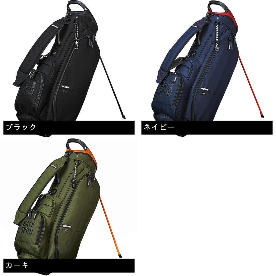 完動品 バックスピン BACK SPIN! コーデュラ スタンドキャディバッグ 【OCQ8593874880】(30294円)