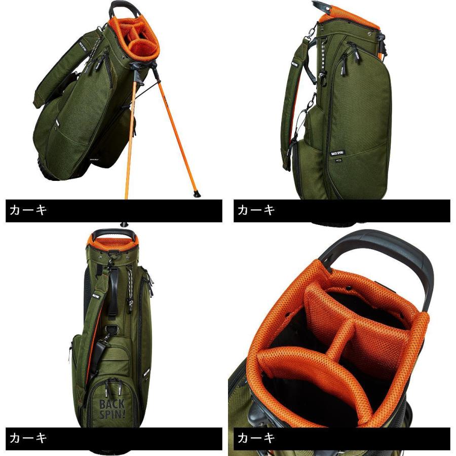 完動品 バックスピン BACK SPIN! コーデュラ スタンドキャディバッグ 【OCQ8593874880】(30294円)