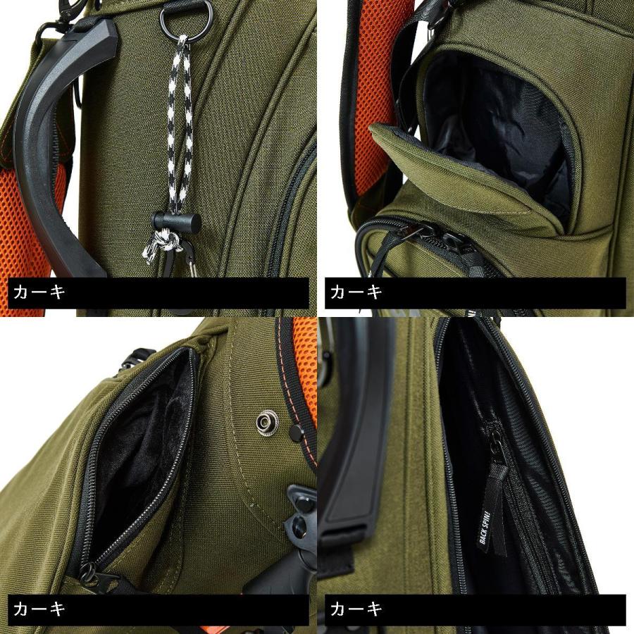 完動品 バックスピン BACK SPIN! コーデュラ スタンドキャディバッグ 【OCQ8593874880】(30294円)