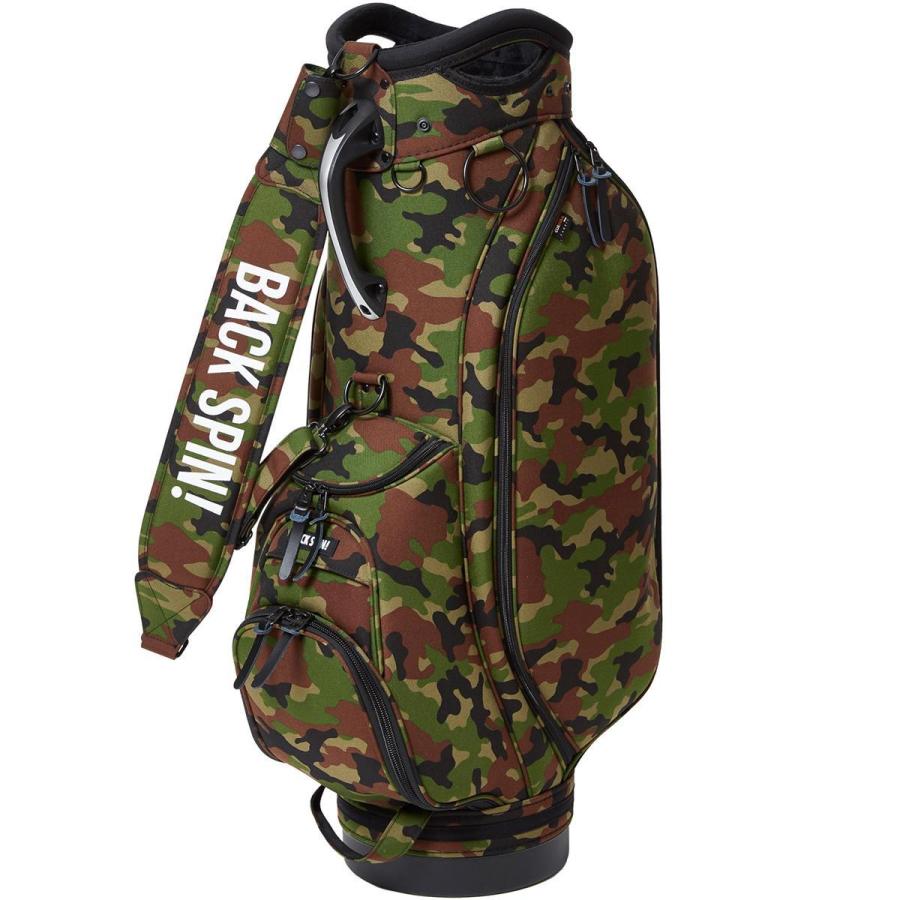 BACKSPIN バックスピン キャディバッグ カーキ コーデュラ