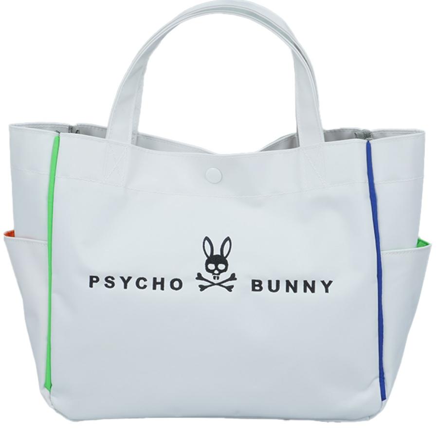 Psycho Bunny（サイコバニー） シルエットネオンロゴ ラウンドトート