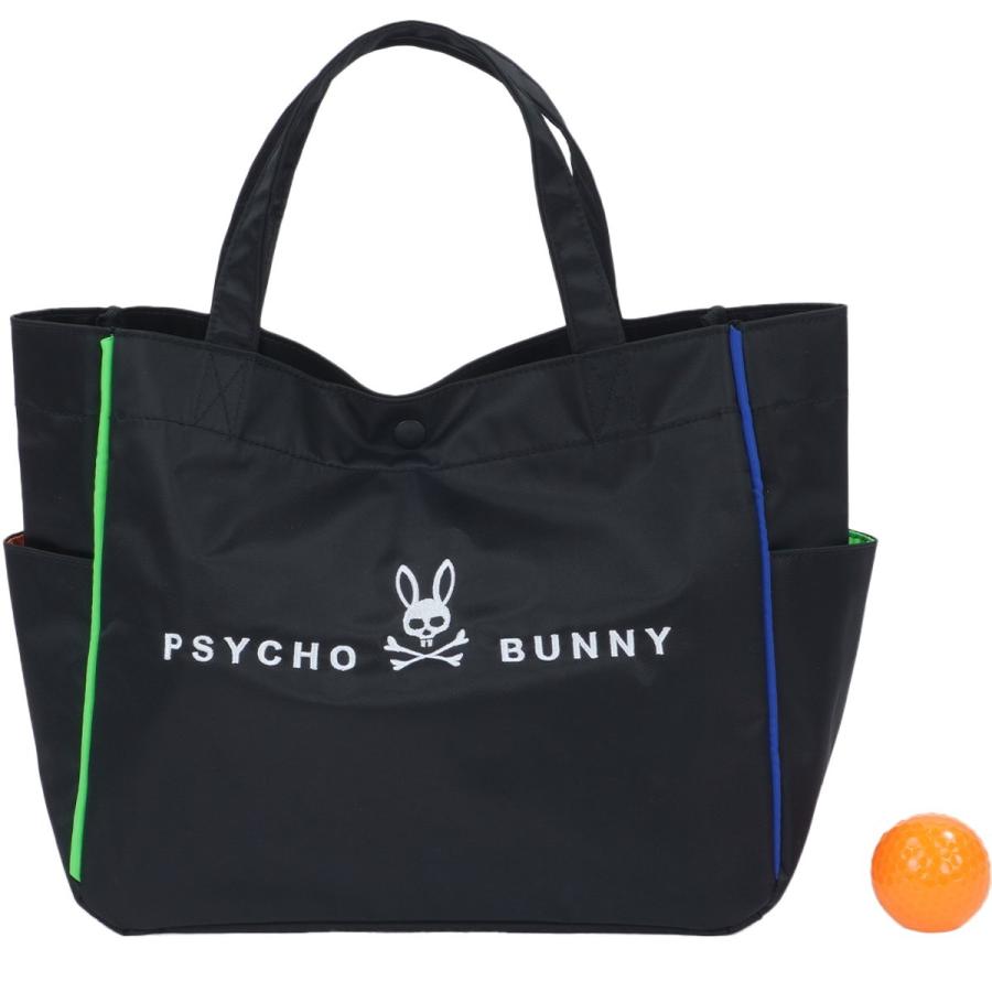 Psycho Bunny（サイコバニー） シルエットネオンロゴ ラウンドトート