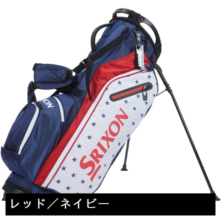 モモちゃん専用　ダンロップ スリクソン キャディ バッグ 白/赤/青 DUNLOP（ダンロップ） SRIXON スタンドキャディバッグ : GDOゴルフ
