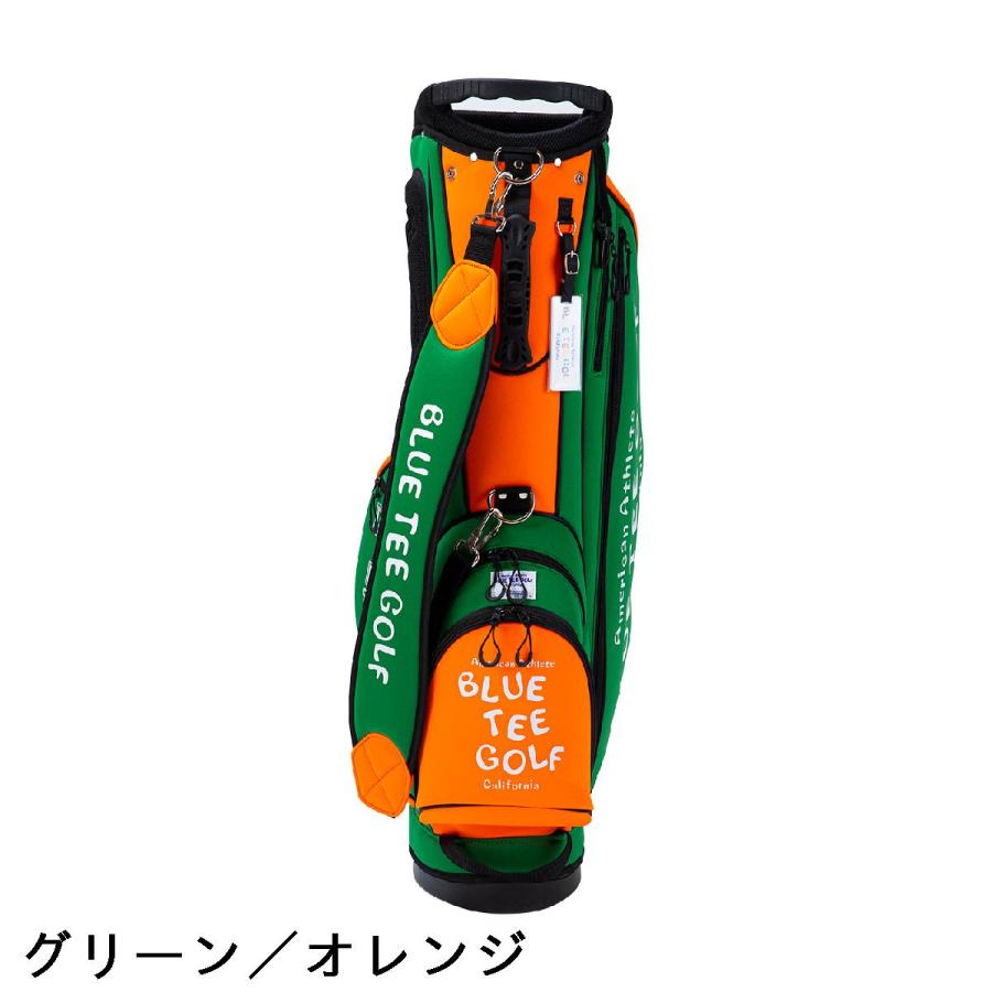 ブルーティーゴルフ スタンドバック 緑 BLUE TEE GOLF ブルーティーゴルフ ストレッチ セルフスタンド