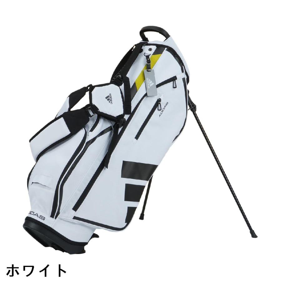 アディダス スタンドキャディバッグ 軽量 スリーバー スタンドバッグ アディダス(adidas) スタンドキャディバッグ 軽量 スリーバー