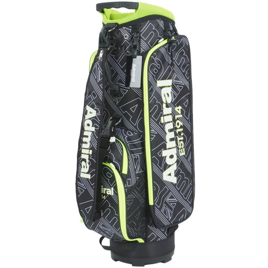 【美品】Admiral GOLF アドミラル　フラッグシリーズ　キャディバッグ Admiral（アドミラル） フラッグシリーズ キャディバッグ : GDOゴルフ