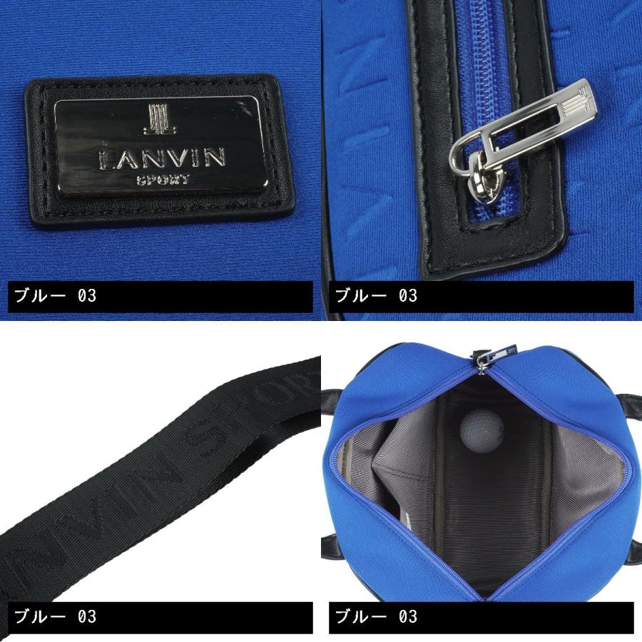 新品未使用ランバン スポール ボディバッグ ランバン スポール LANVIN SPORT 2WAYショルダーストラップ付き