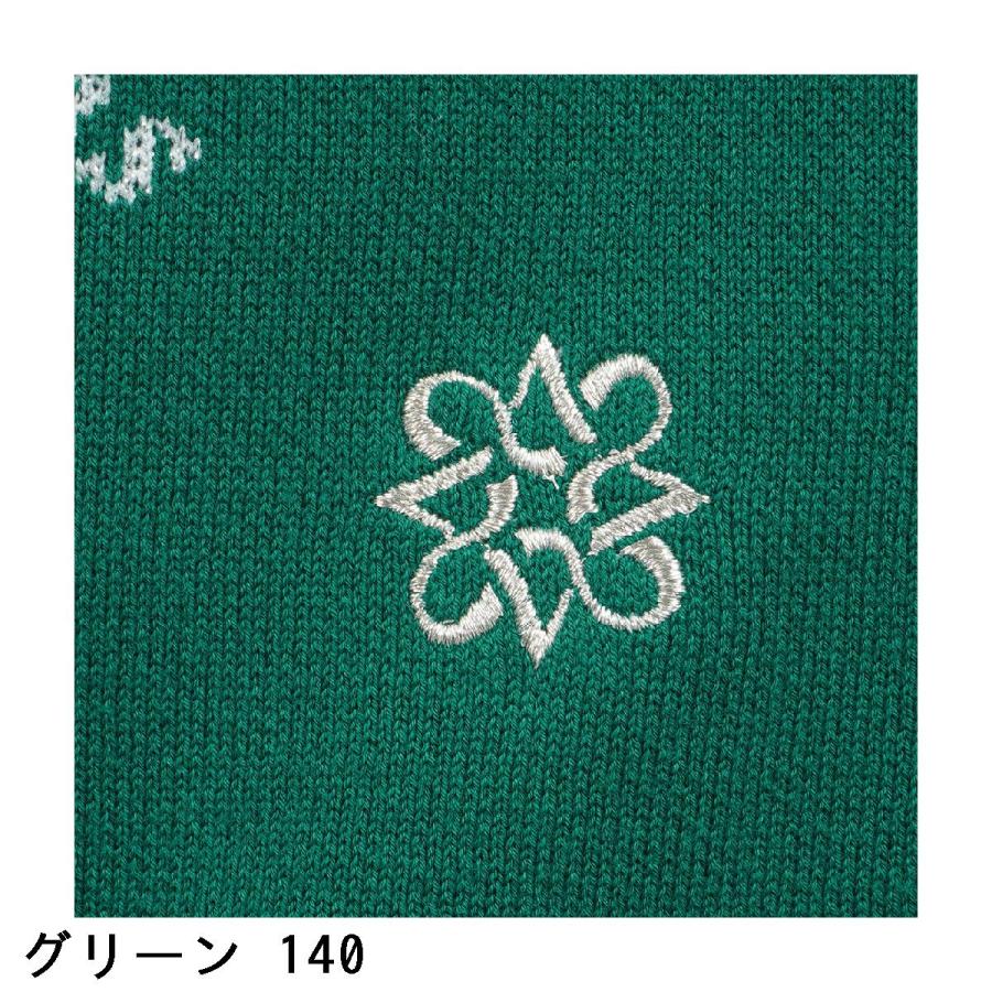 セントアンドリュース ダブルジャガードニット セント・アンドリュース St ANDREWS ロゴ ダブルジャガードセーター