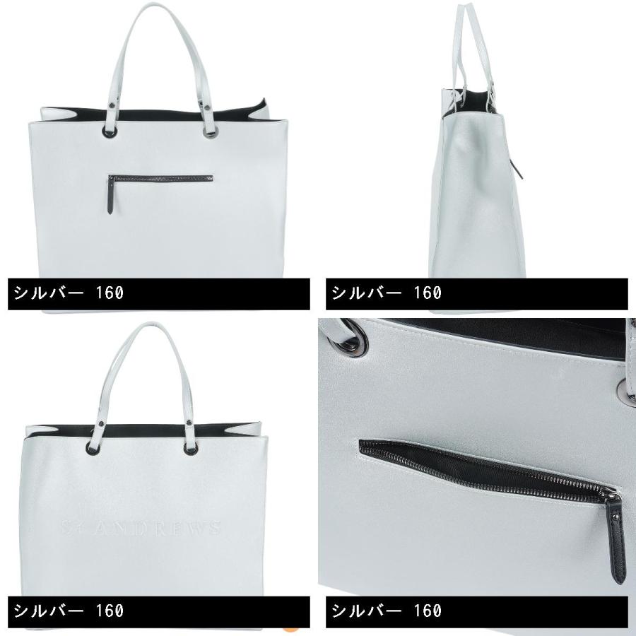 セント・アンドリュース St ANDREWS ロゴ エンボストートバッグ : GDO