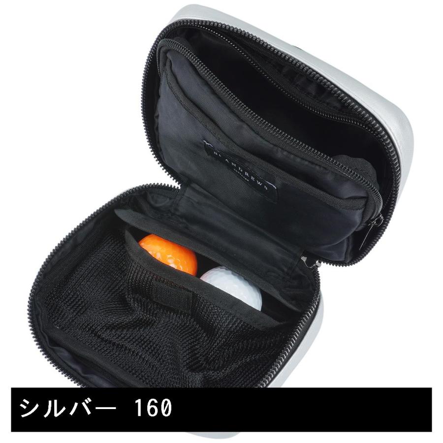 セント・アンドリュース St ANDREWS ロゴ エンボスポーチ 20％OFF