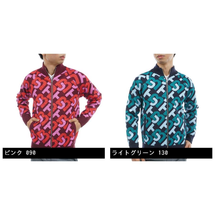 ジャックバニー Jack Bunny!! Wジャガード フルジップハイネック  