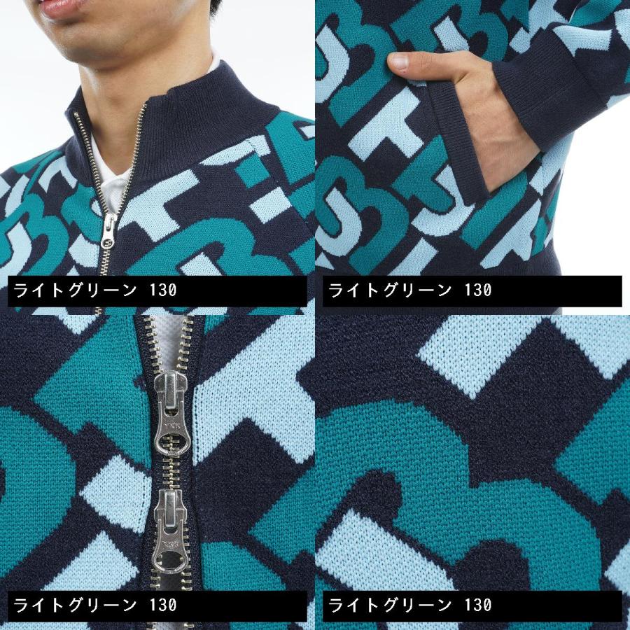 ジャックバニー Jack Bunny!! Wジャガード フルジップハイネック  