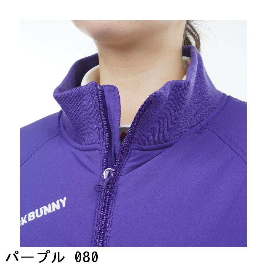 天竺 ジップアップ フーディ アウター ジャックバニー パープル 5