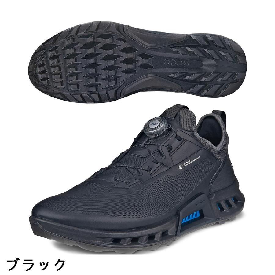ECCOゴルフシューズBIOM C4 GORE-TEX BOA ECCO Golf BIOM C4 ウィメンズ レザーGore-Texゴルフシューズ | ブルー