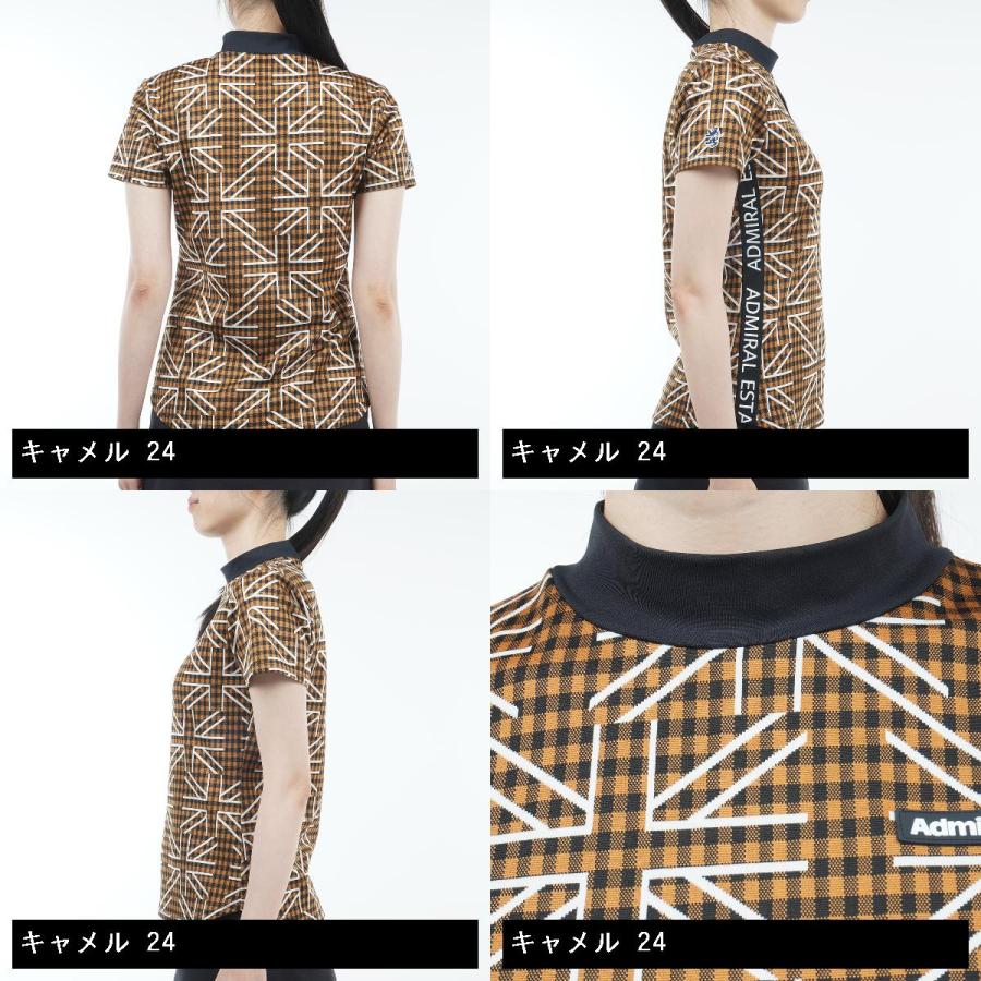 アドミラルゴルフ Admiral Golf 半袖シャツ L ユニオンジャック Admiral GOLF アドミラル ゴルフ 春夏☆ ユニオンジャック