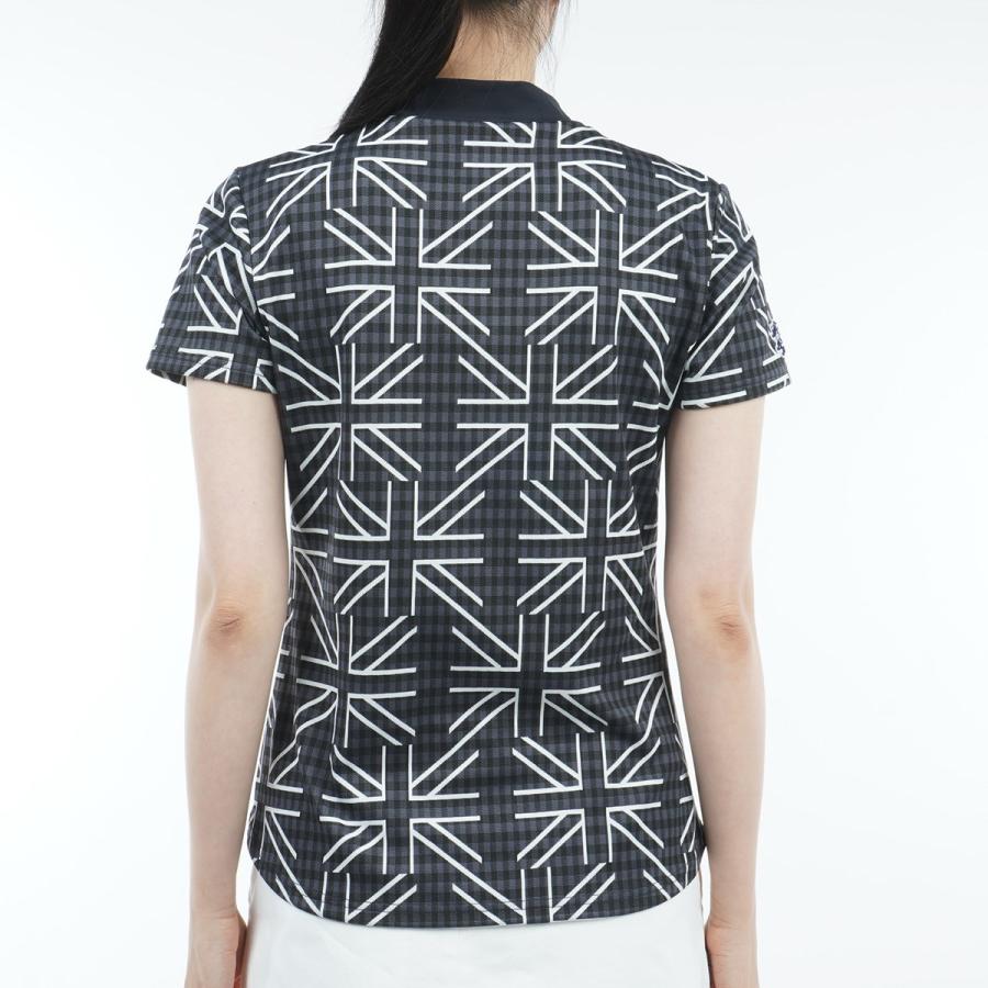 アドミラルゴルフ Admiral Golf 半袖シャツ L ユニオンジャック Admiral GOLF アドミラル ゴルフ 春夏☆ ユニオンジャック