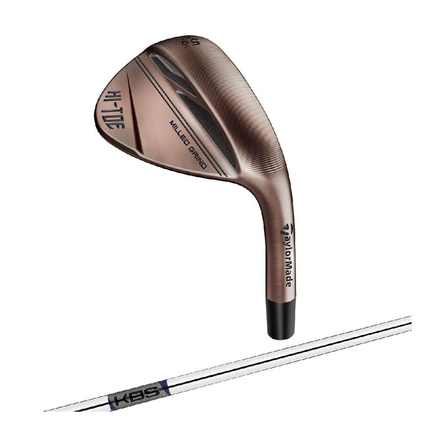 テーラーメイド MILLED GRIND ミルドグラインド HI-TOE3 ウェッジ KBS HI-REV 2.0 シャフト：KBS HI-REV 2.0