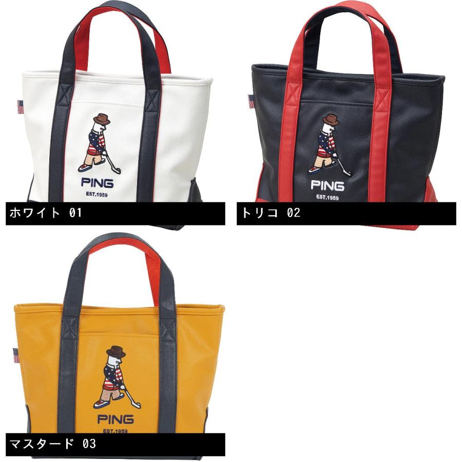 PING（ピン） PING MR.PING 限定ラウンドトートバッグ : GDOゴルフ