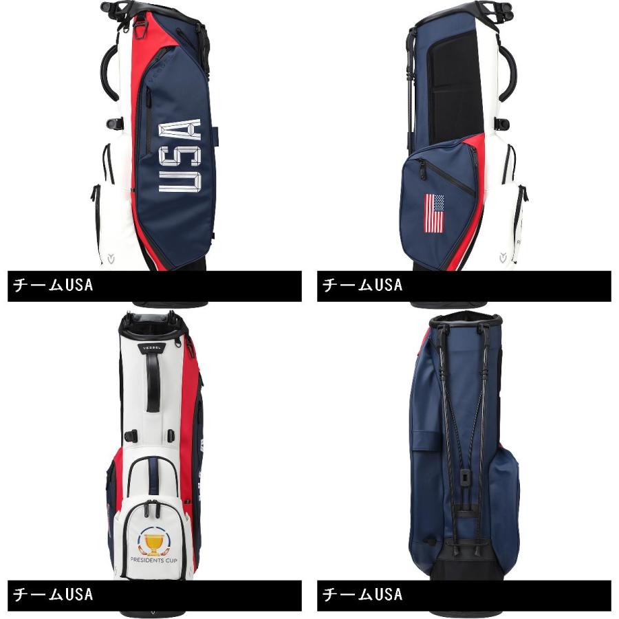 ヴェゼル VESSEL プレジデントカップ2022 スタンドキャディバッグ