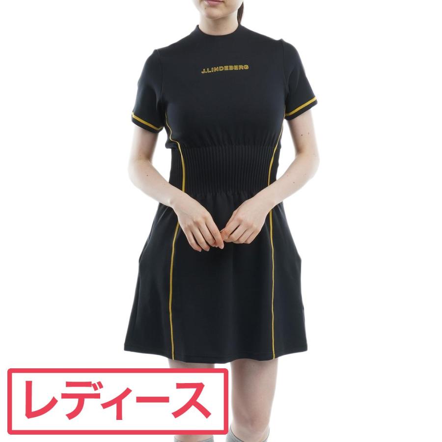J.リンドバーグ J.LINDEBERG ストレッチ 半袖ワンピース レディス