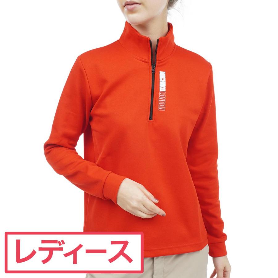 ミチコ ロンドン MICHIKO LONDON ハーフジップ長袖Tシャツ レディス