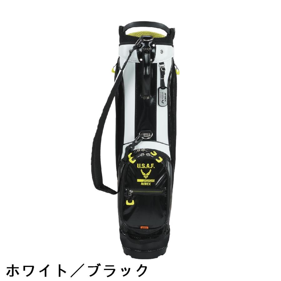 AVIREX ゴルフバッグ・キャディバッグ　ヘッドカバー付き アヴィレックス ゴルフ AVIREX GOLF キャディバッグ AVIREX ゴルフ