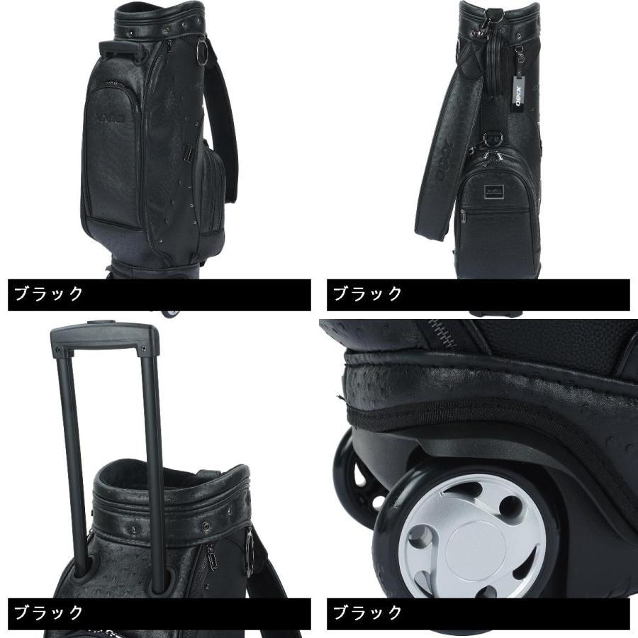 大人気☆未使用新品☆XXIO キャスター付キャディバッグ☆楽々カートタイプ DUNLOP（ダンロップ） XXIO キャスター付きキャディバッグ : GDOゴルフ