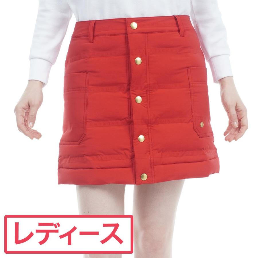 セント・アンドリュース St ANDREWS ロゴジャガード中綿スカート  