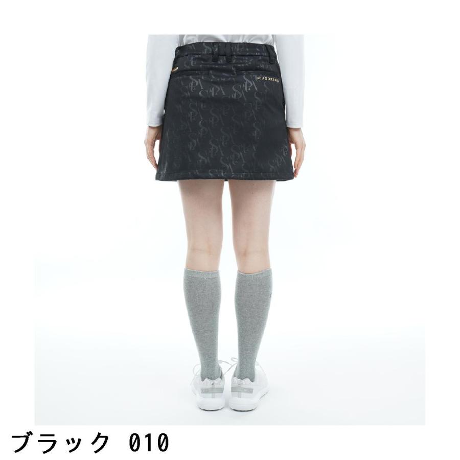 St.Andrews - セントアンドリュース エンボス モノグラムボンディングスカート セント・アンドリュース St ANDREWS STAモノグラム エンボス